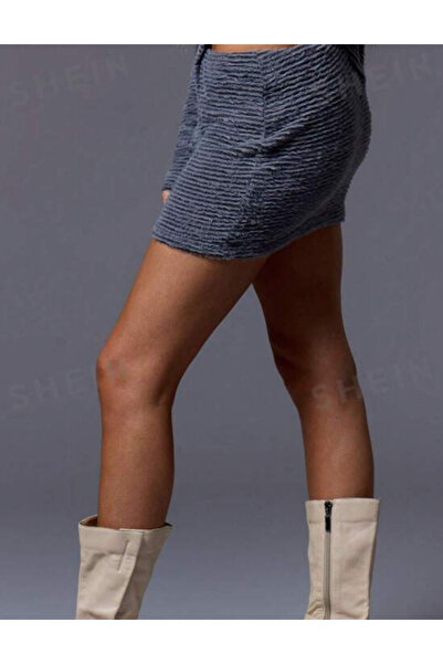 Sheya Mini skirt MUSERA by Sheya, blue gray