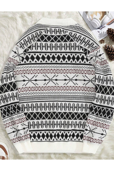 Sheya sweater, mix colors