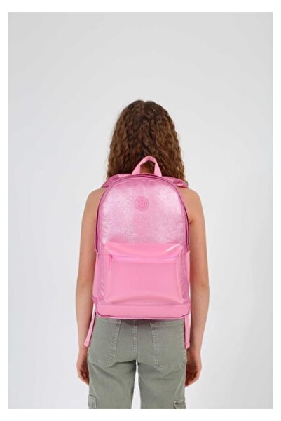 KAUKKO Magical Backpack Plain Pink K1743
