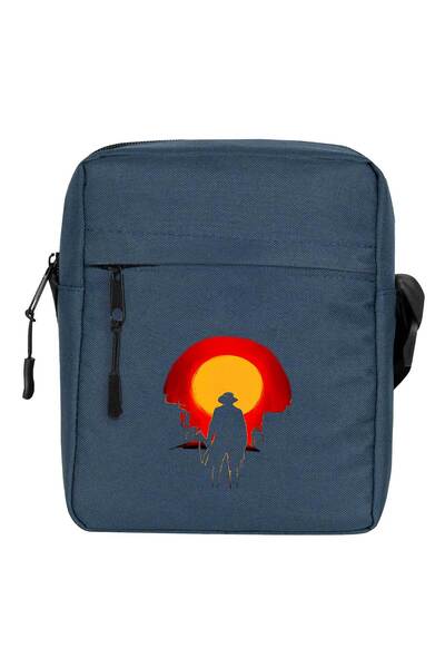 CrowsGate Geantă de umăr Red Dead Redemption 2 Arthur Morgan Culoare bleumarin