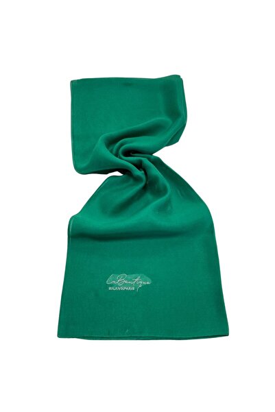 LA BOUTIQUE Evening Dress Green Solid Color Shawl Ist 1 - 26775