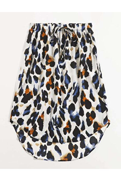 Sheya Shein Curve+ midi skirt, mixed colors