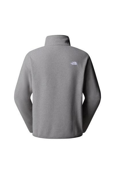 THE NORTH FACE Glacier 1/4 Fleece με φερμουάρ NF0A8D0QCQI1 Γκρι-L