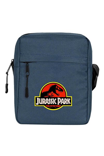 CrowsGate Geantă de umăr clasică Jurassic Park Culoare bleumarin