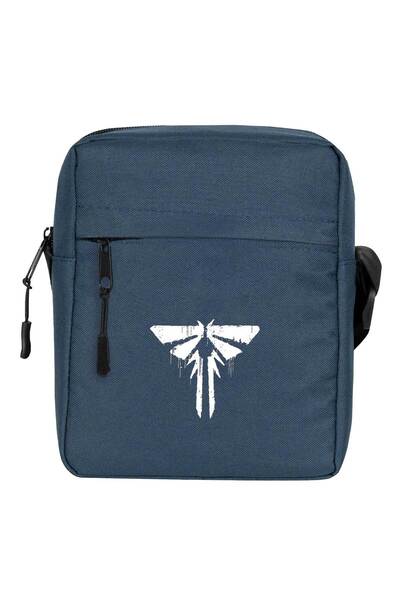 CrowsGate Geantă de umăr cu logo The Last Of Us Culoare bleumarin