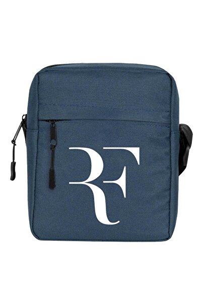 CrowsGate حقيبة رافائيل ن. على الكتف باللون الأزرق الداكن