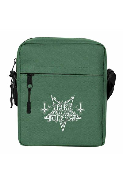 WAKHA Dark Funeral Shoulder Bag Green Color