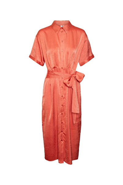 Vero Moda shirt dress, orange