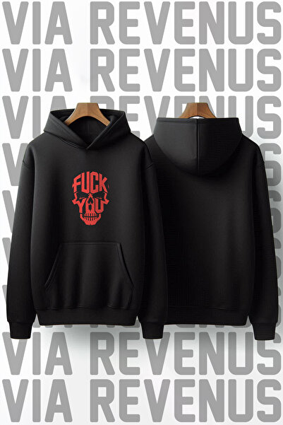 Vordevia Hanorac cu glugă imprimat