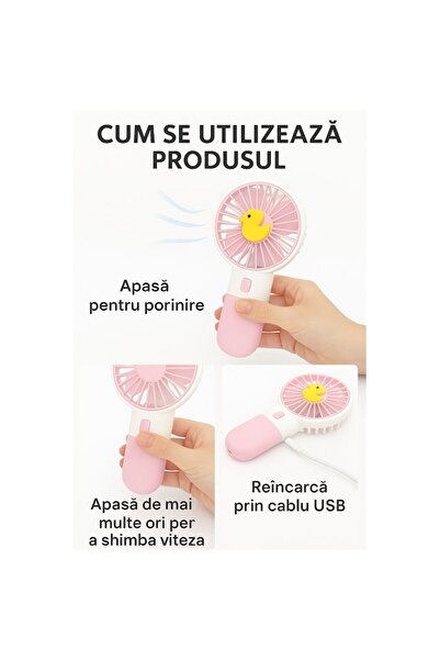 GermaNova Mini Portable Hand Fan GermaNova™ Duck