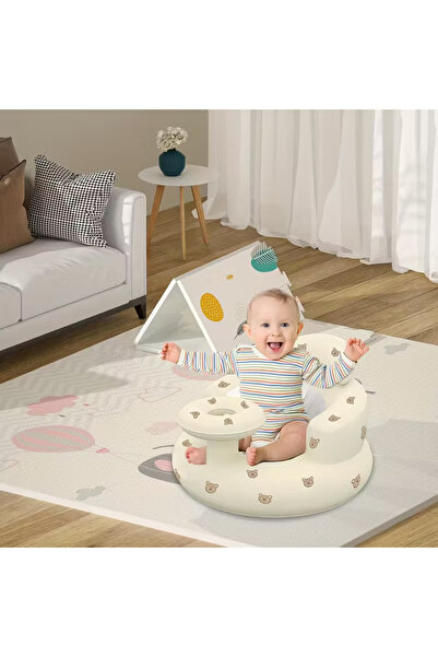 Guria Store AYICIK ŞEKİLLİ ŞİŞME BEBEK KOLTUĞU, HAVUZ KOLTUĞU, İÇ VE DIŞ MEKANDA GENEL KULLANIMA UYGUNDUR