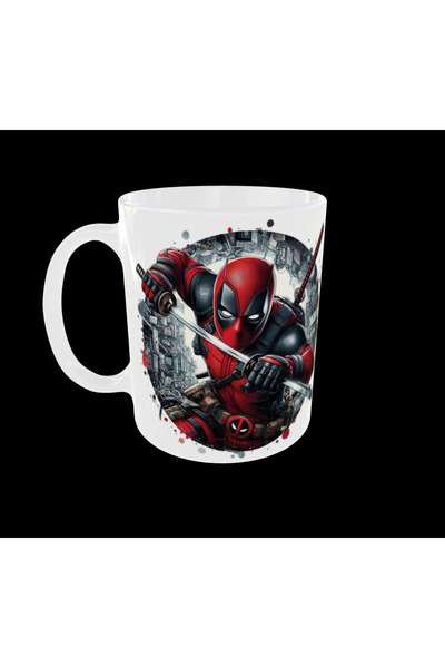 Home كوب بتصميم مارفل مع شخصية ديدبول