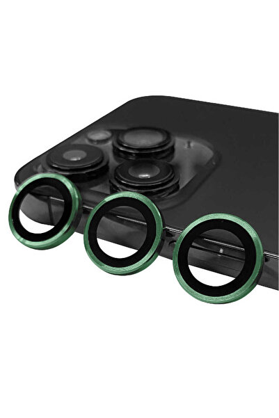 toyigoo iPhone 14 Pro Compatible .Tygo Cl-07 Camera Protector-Dark Green