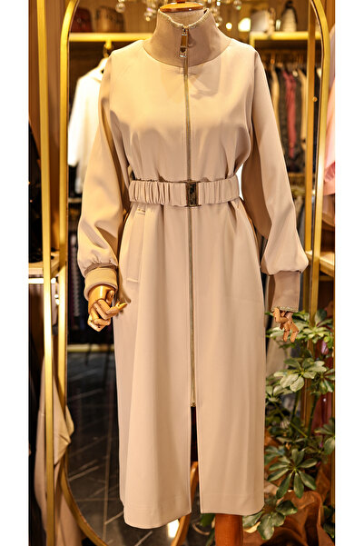 Missemramiss Bej Renk Trençkot