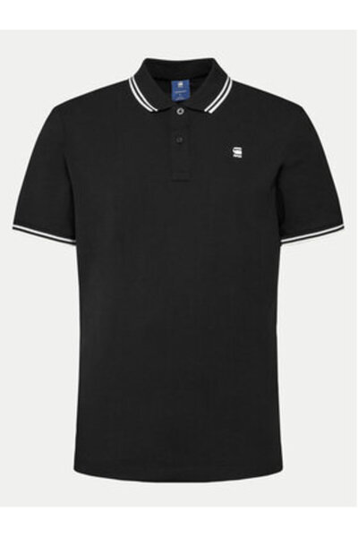 G-STAR RAW Ανδρικό Πόλο Star Raw D17127-5864 Μαύρο