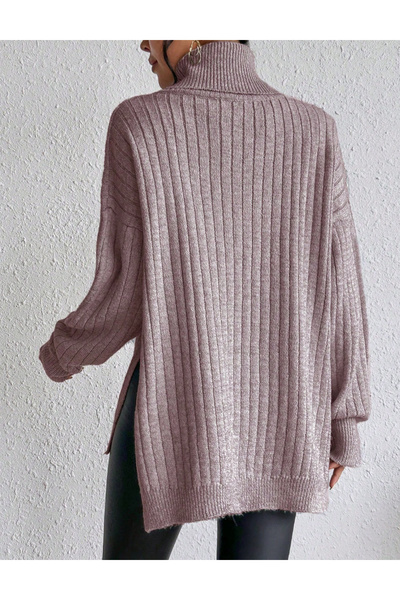 Sheya pulover, roz prăfuit