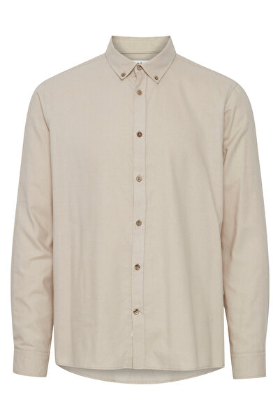 Solid Ανδρικό Πουκάμισο 21107465 Μπεζ