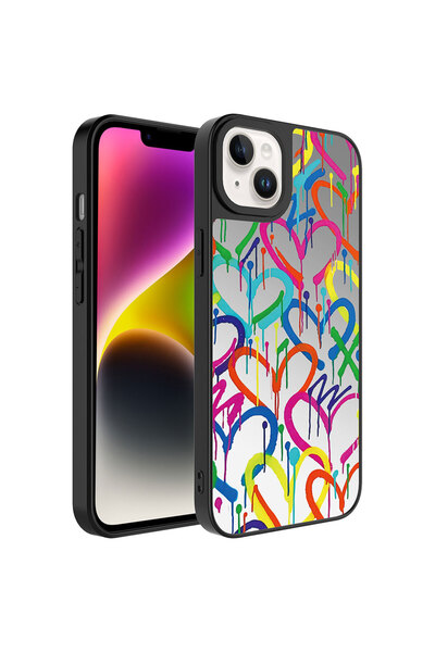 toyigoo حافظة TYGO Mirror اللامعة المتوافقة مع هاتف iPhone 14 Plus مع حماية ل...