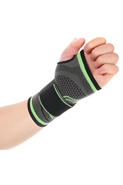 GermaNova Ελαστική Στήριξη Καρπού GermaNova, Ρυθμιζόμενη, Universal Μέγεθος, Μαύρο/Πράσινο