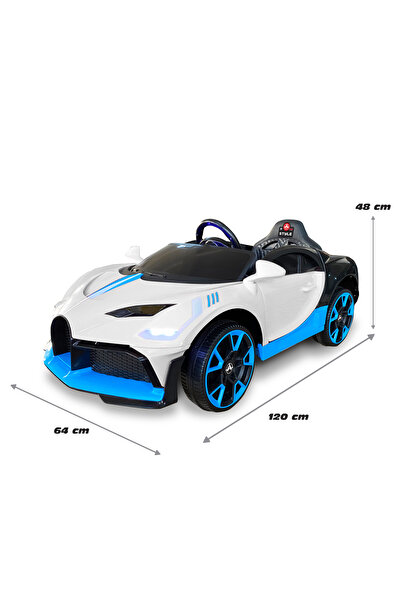 Akar Oyuncak Akar Style Veyron 12 Volt Uzaktan Kumandalı Akülü Araba Beyaz