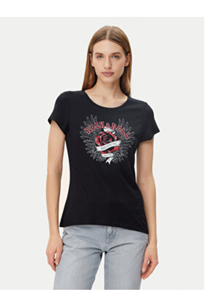 Morgan Γυναικείο T-Shirt 251-DREBEL Μαύρο