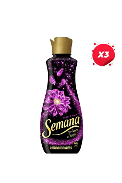 Semana X3 - Laundry Night Conditioner Perfumes 800ml Purple Raine 36sp