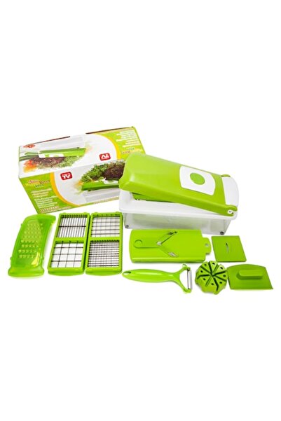 GermaNova Πολυλειτουργικός τρίφτης λαχανικών και φρούτων GermaNova, σετ 9 τεμ...