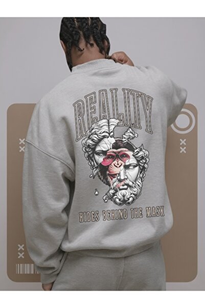 Wish BF Unisex Bărbați/Femei REALITY MAYMUN Culoare pe spate Personalizat cu ...