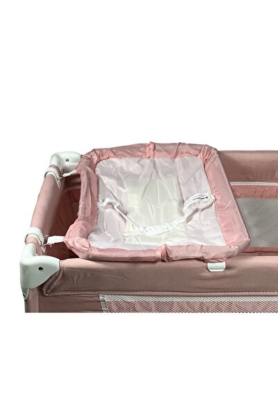 ALBADER Baby Playpen & Crib with Changing Table, Hanging Toys, Storage Pocket, Baby Playpen Crib for Newborn