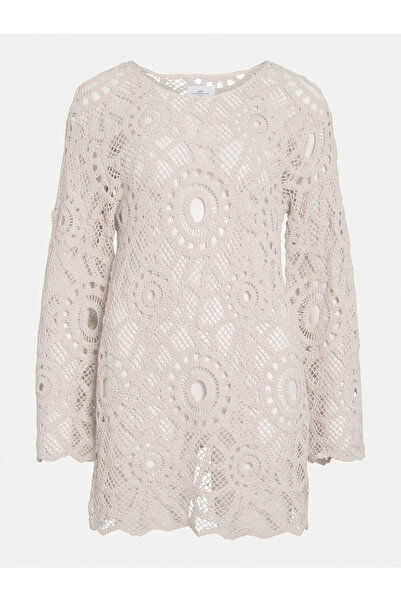 VILA Γυναικείο Φόρεμα Casual 14108619 Μπεζ