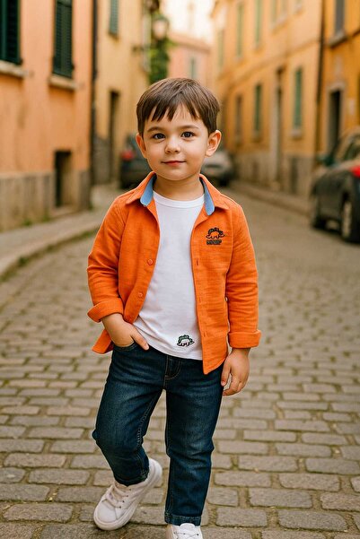 bubiee baby 3-Piece Set with Shirt, T-Shirt and Pants