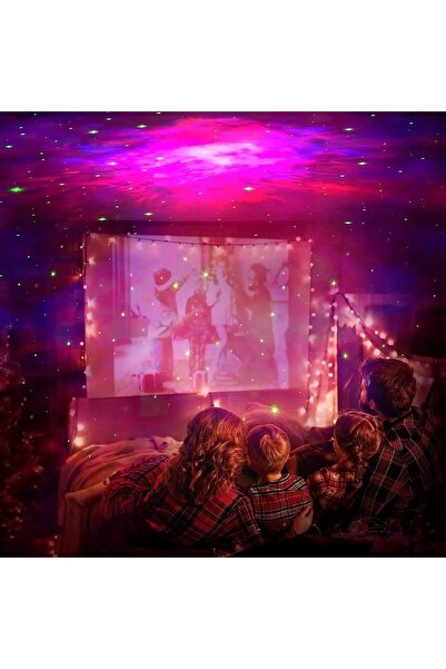 Angelphoto جهاز عرض رائد فضاء بلوتوث، إسقاط ضوئي ليلي، أصوات مريحة وجهاز تحكم...