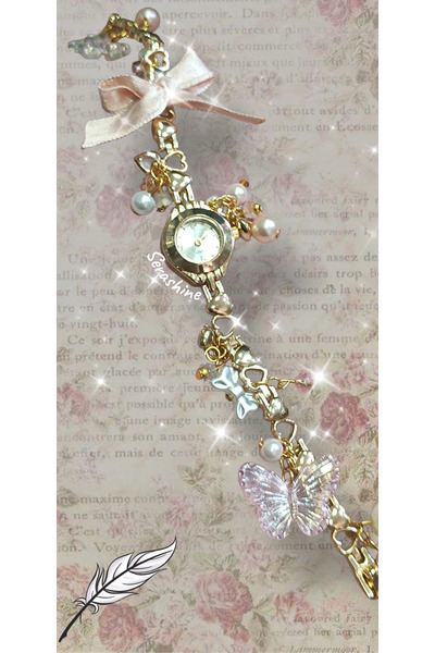 Serashine Vintage şık kadın hediyelik saat 🦋⌚