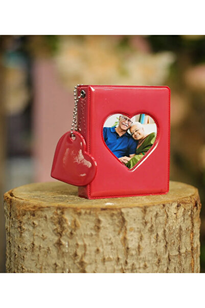 NRCN Kırmızı My Melody Binder Kpop Fotokart Mini Albüm 6x9 Instax Fotoğraf Re...