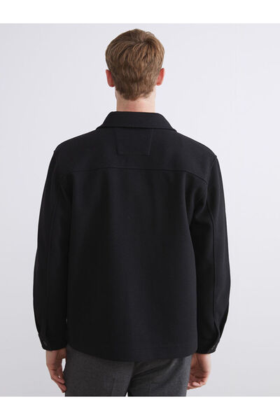 LC Waikiki Regular Fit Uzun Kollu Kaşe Erkek Gömlek Ceket