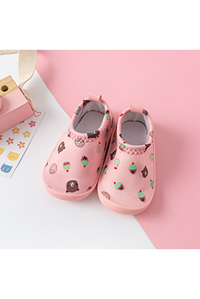 Superbaby Ροζ μοκασίνια - Αρκούδες