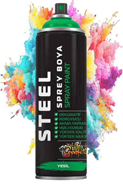 Minopi Açık Yeşil Sprey Boya 200 ml Hızlı Kuruyan Renkli Profesyonel Ahşap Pl...