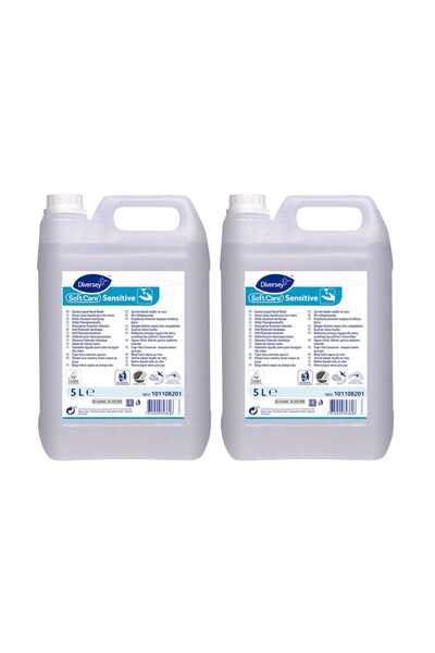 Soft Care Delicate liquid soap for hand washing, Sensitive, pack of 2x5 L
