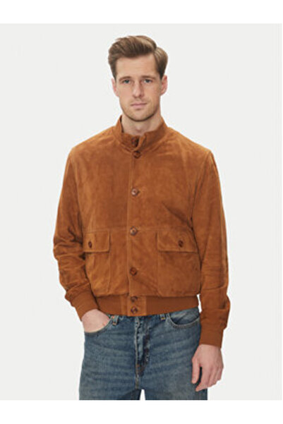 Serge Pariente Γυναικείο Δερμάτινο Μπουφάν STARTER VS Καφέ