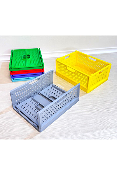 Tactyla Katlanabilir Sepet Kasa GRİ