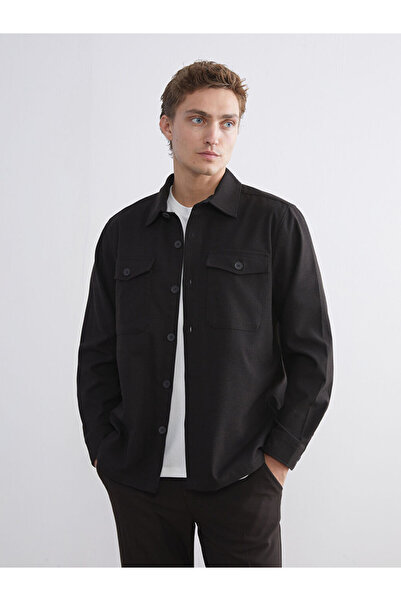 LC Waikiki Sparkling Choices from Shining Store | Regular Fit Long Sleeve Men's Lumberjack Shirt Jacket