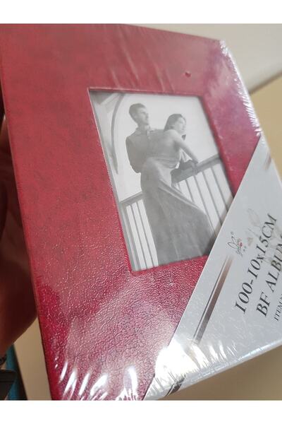 NRCN Color You Want 100 Pieces 10x15cm Photo Album - Leather Covered Photo Window - Family Pictures