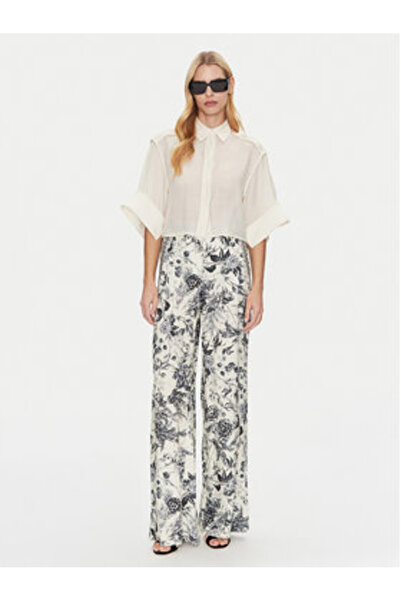 Simona Corsellini Γυναικείο Παντελόνι από Υφασμάτινο P25CPPA00201 Πολύχρωμο