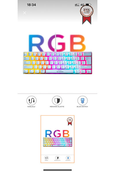 NRCN Tk-04 Klavye Kablolu Gaming Driverli Oyuncu Klavyesi Mini Q Klavye