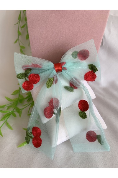 Ebruli مشبك أطفال بتفاصيل الكرز