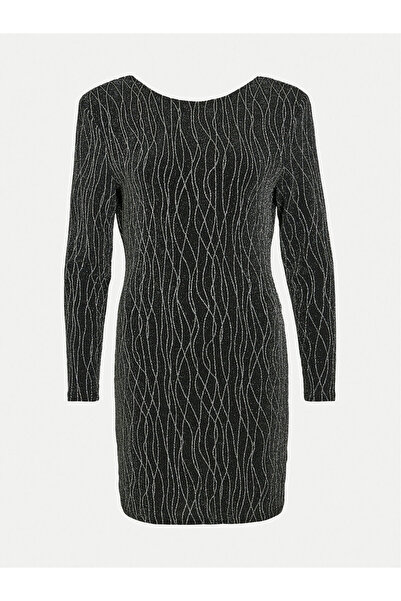 VILA Γυναικείο Φόρεμα Κοκτέιλ 14100899 Μαύρο