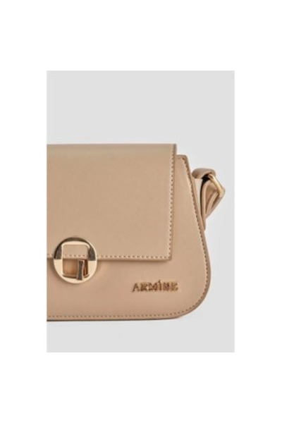 Armine Shoulder Bag with Strap 329 Mink