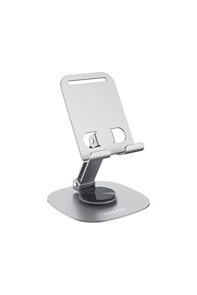Youfo 360° Rotating and Foldable Mobile Desk Stand for All Phones