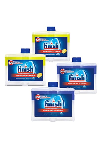 Finish Detergent pentru mașina de spălat vase Finish, set 4x250ml, lămâie