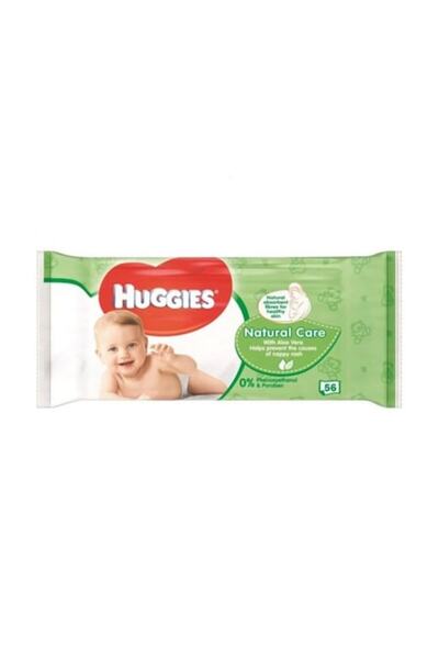 Huggies Pachet 6 X Servetele umede Aloe Vera 56buc